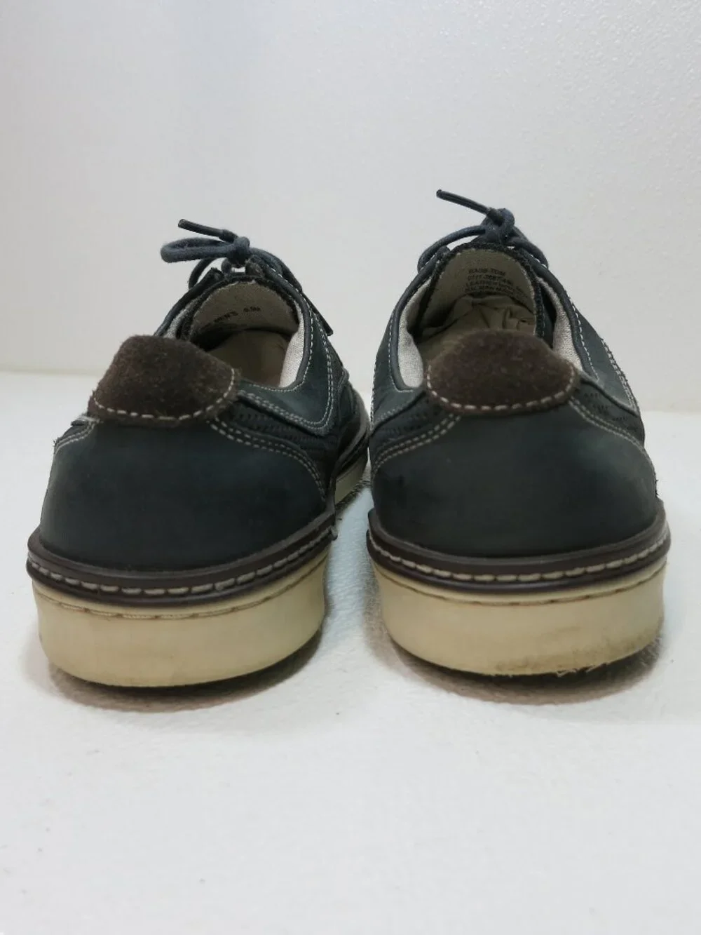 Bass Pasadena Suede Leather Rubber Sole Comfort Dress Oxfords Men's Footwear 9.5